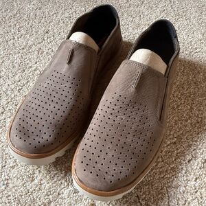 Men's Merrell Men's Downtown Moc (J93923), Stone, Size 12